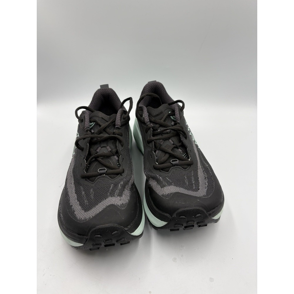 Topo Athletic Vista Mens Trail Running Sneakers Black Grey Size 9 Vibram Sole - Picture 2 of 11